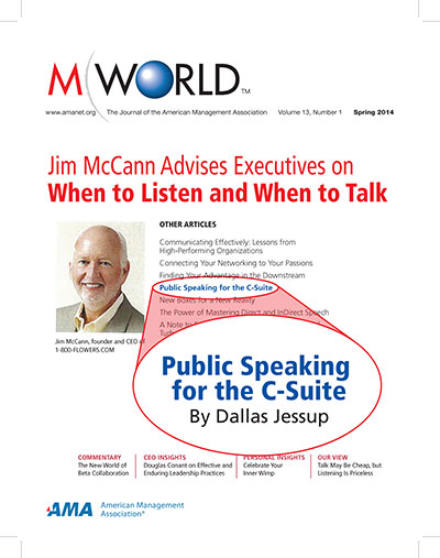 Public  Speaking  for  the  C-Suite